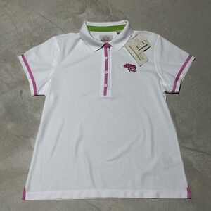 Women's White Polo Shirt EP Pro Golf Torrey Pines Golf Tournament  SZ L New $79